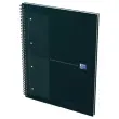 Cahier spirale Notebook A4+, 160p, 5x5, Oxford international Noir