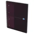 Cahier spirale Notebook A4+, 160p, 5x5, Oxford international Rouge