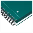 Cahier spirale Notebook A4+, 160p, 5x5, Oxford international Vert
