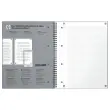 Cahier spirale Notebook A4+, 160p, 5x5, Oxford international Pétrole