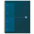 Cahier spirale Notebook A4+, 160p, 5x5, Oxford international Pétrole