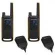 Talkie Walkie T82 Extr&egrave;me Quad - Noir - Lot de 4 