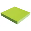 Bloc notes adh&eacute;sives 75 x 75 mm vert fluo 