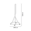 Chariot mobile pour tabouret NIMBO