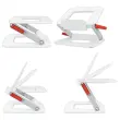 Support multi-angles r&eacute;glable pour ordinateur portable - Blanc - LEITZ 