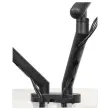 Bras porte-&eacute;cran double BE Flexible Dual - Noir 