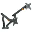 Bras porte-écran double BE Flexible Dual - Anthracite