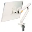 Bras porte-écran BE Flexible Simple blanc - Bakker