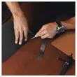 Tapis de souris en cuir recycl&eacute; 
