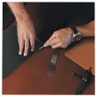 Tapis de souris en cuir recyclé