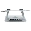 SUPPORT PC PORTABLE AVEC HUB 6 EN 1 