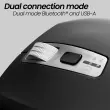 Souris INFINITEPRO - Double molette - Sans fil rechargeable - T'NB 