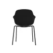 Fauteuil WEEKLY m&eacute;tal noir mont&eacute; 