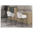 Fauteuil Weekly metal blanc 