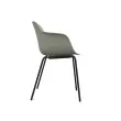 Fauteuil WEEKLY métal vert monté