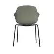 Fauteuil WEEKLY métal vert monté