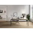 Bureau Bastia L 140 cheine veine / anthracite 