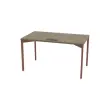 Bureau Bastia L 160 cheine veine / terracotta