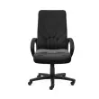 Fauteuil MANAGER croute de cuir monté