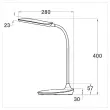 Lampe de bureau L&eacute;on &ndash; LED &ndash; Noir &ndash; Meet 