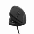 Souris Unimouse filaire verticale gaucher - Contour