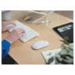 Pack clavier Qwerty & souris sans fil LYRA Bluetooth - ECO - blanc