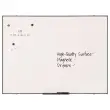 Tableau blanc magn&eacute;tique mural Suri - 90 x 120 cm - Laqu&eacute; - Bi-Office 