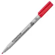 Feutre Lumocolor® non-permanent 315 pointe moyenne 1 mm rouge