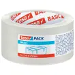 6 Adhésifs polypropylène Basik tesapack®Transparent