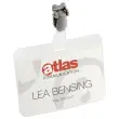 25 Badges autoplastifiables - DURABLE - 9 x 5,4 cm 