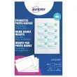 200 Planches badges imprimables - 9 x 5,4 cm - Avery