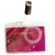 25 Porte-cartes magnétiques avec clip - 1 carte - DURABLE