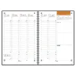 Agenda Oxford International A4 160p 1 sem/2 pages 2027 - Noir