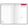 Recharge agenda janvier-décembre semainier Oxford Cousue 21 x 27 cm