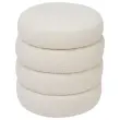 Pouf rangement bouclette 