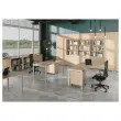 bureau CAPRI pieds arche 140 - Chêne