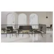 Table basse 55 x 55 pied noir 