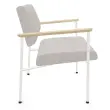 Fauteuil accueil beige 