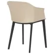 Fauteuil polypro intérieur/ extérieur beige