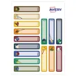 30 30 &eacute;tiquettes stylos - motifs magie - 50 x 10 mm 
