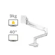 Bras porte-écran Top Mount Tallo - Simple - Blanc - Fellowes