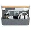 Organiseur de bureau portable - Avec poignée - Gris foncé - Leitz