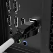 C&acirc;ble r&eacute;seau RJ45 s&eacute;curis&eacute; - 1,5m - Lindy 