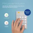 Pavé numérique Bluetooth - Blanc - R-Go Tools