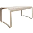 Table VERANO intérieur / extérieur - 6 personnes - Beige