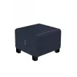 Pouf 1 place - Bleu foncé - Alba