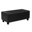 Banquette 2 places - Noir - Alba 