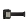 Enrouleur mural - 3m - Sangle noire - Viso 