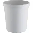 Corbeille &agrave; papier - 18 L - Gris clair - Helit 