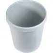 Corbeille &agrave; papier - 18 L - Gris clair - Helit 